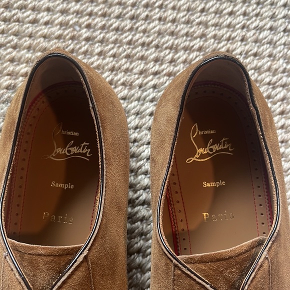 Christian Louboutin Mens THOMAS III Flat Veau Velours shoe main image 6
